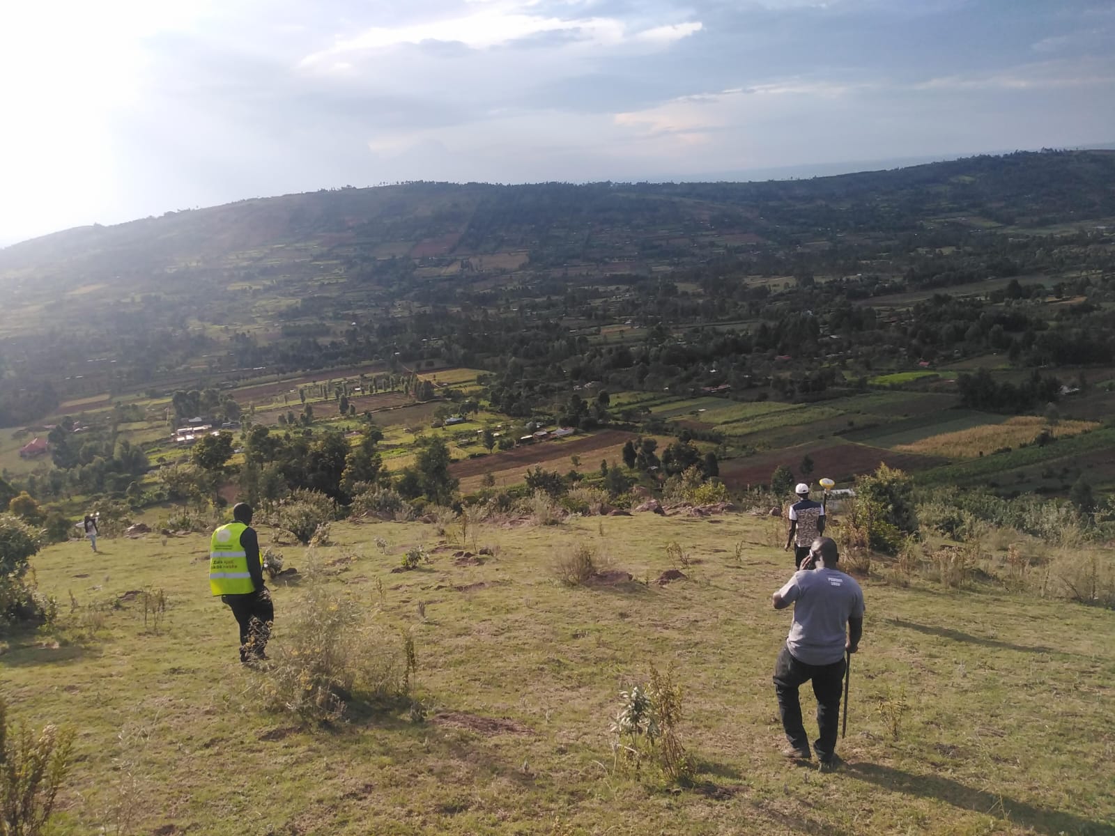 Topographic survey project in Nairobi